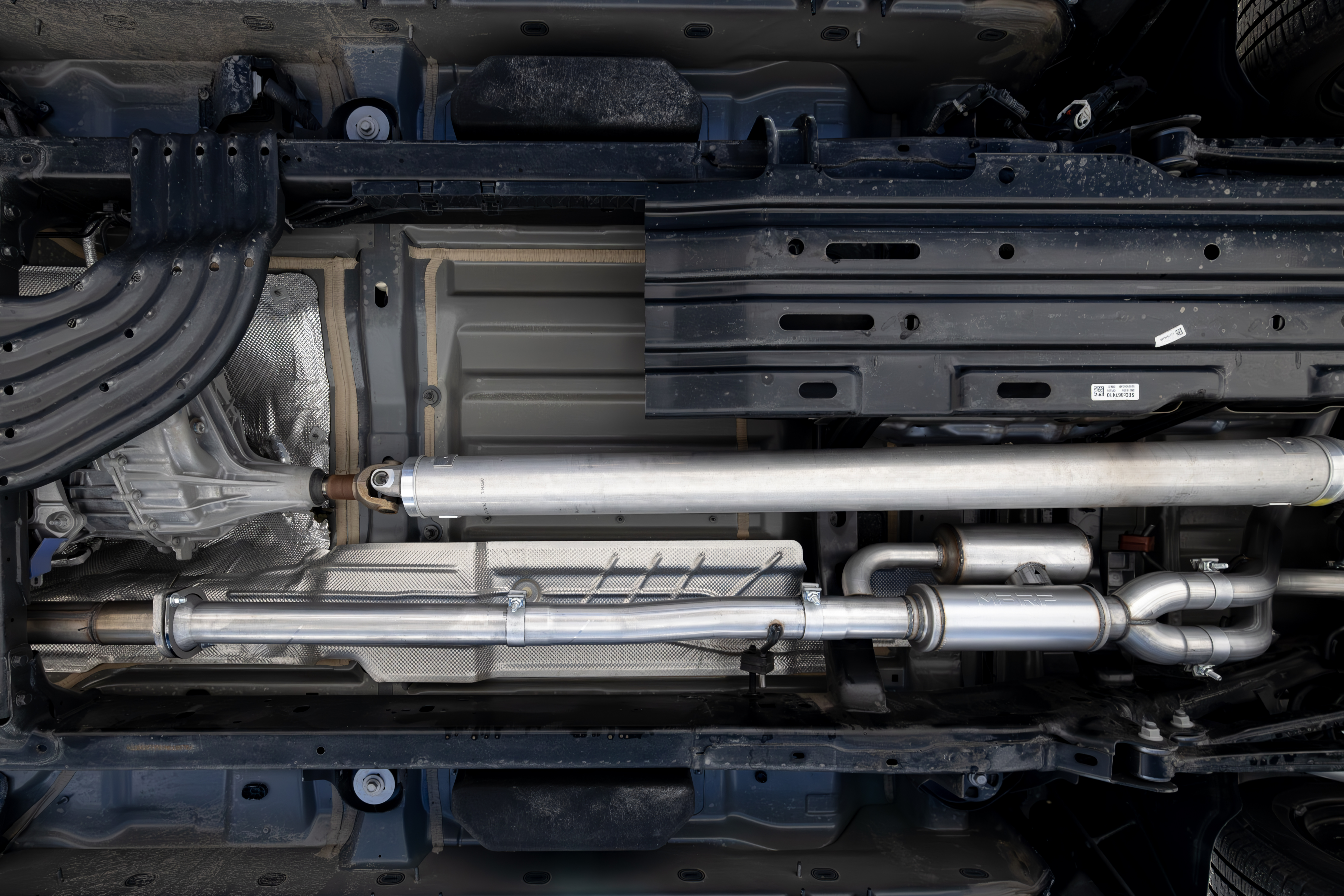 MBRP Exhaust 3 Inch Cat Back, 2.5 Inch Dual Split Rear, T304 With CF Tips